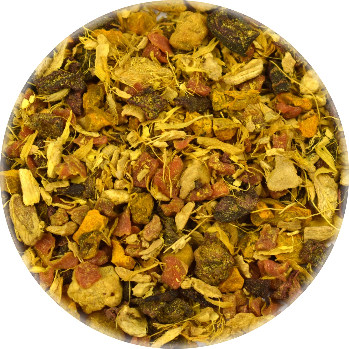 Golden Glow Herbal Tisane Loose Bulk
