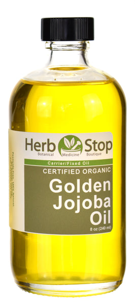 Organic Golden Jojoba Oil 8 oz