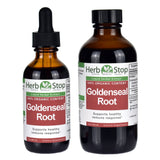 Organic Goldenseal Liquid Herbal Extract Bottles