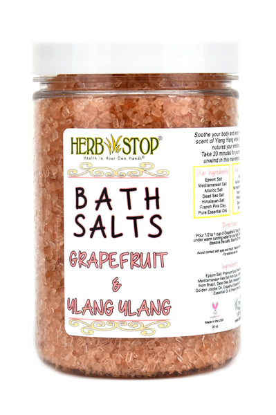 Grapefruit & Ylang Ylang Bath Salts