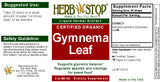 Gymnema Extract Label