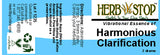 Harmonious Clarification Essence Label