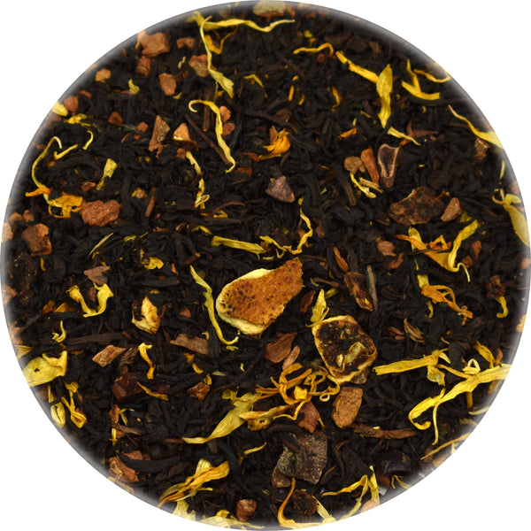 Hazelnut Cinnamon CO2 Decaffeinated Black Tea Bulk Loose Herbs