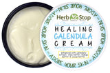 Healing Calendula Cream Open Jar