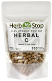 Organic Herbal C Capsules Bag