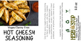 Hot Cheesy Seasoning (Vegan) Label
