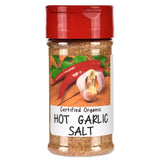 Organic Hot Garlic Salt Spice Jar