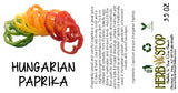 Hungarian Paprika Label