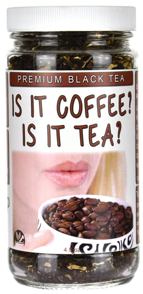 Is It Coffee? Is It Tea? Premium Black Tea Jar