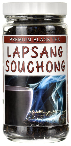 Lapsang Souchong Premium Loose Black Tea Jar 