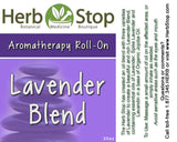 Lavender Blend Aromatherapy Roll-On Oil Label