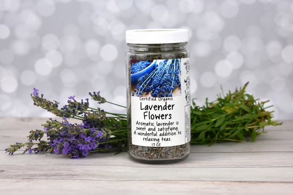 Lavender Tea with Flowers