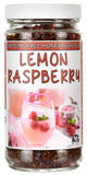 Organic Lemon Raspberry Loose Honeybush Tea Jar