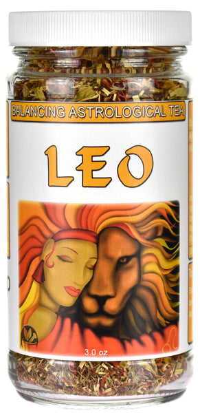 Leo Astrological Tea Blend Jar