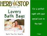 Lovers Bath Bags Label