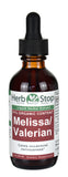 Organic Melissa Valerian Liquid Herbal Extract 2 oz