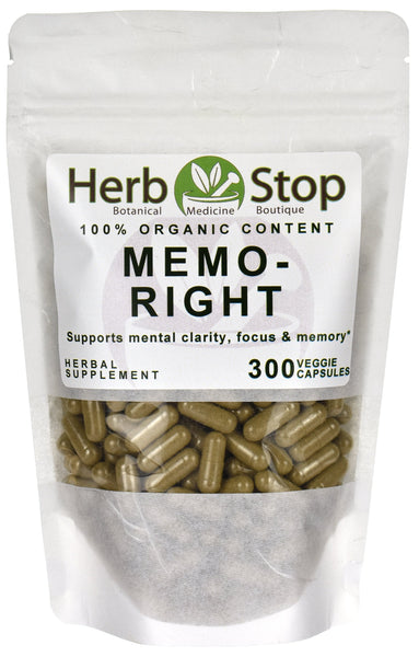 Memo-Right Organic Capsules Bulk Bag