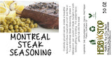 Montreal Steak Seasoning Label