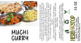Muchi Curry Label
