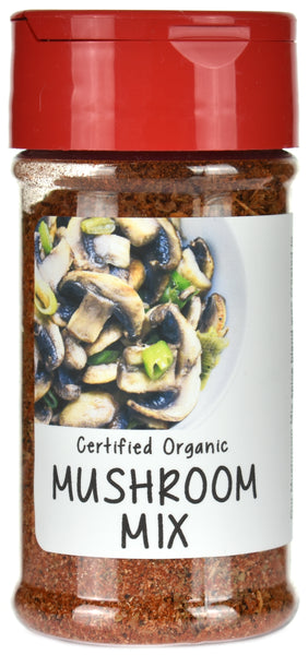 Organic Mushroom Mix Spice Jar