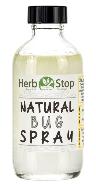 Natural Bug Spray 4 oz Bottle