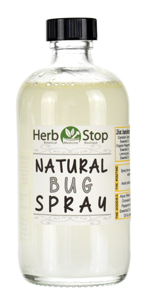 Natural Bug Spray 8 oz Bottle