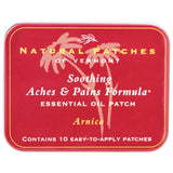 Natural Patches of Vermont Arnica Soothing Aches & Pains Essential Oil Patches