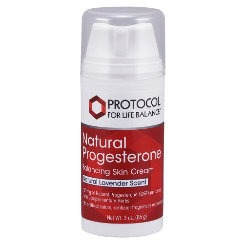 Progesterone Cream with Lavender - Protocol For Life Balance