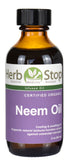 Organic Neem Infused Oil 2 oz Bottle