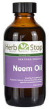 Organic Neem Infused Oil 4 oz Bottle