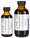 Organic Neem Infused Oil Bottles Side