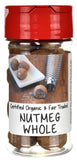 Organic Nutmeg Whole Spice Jar