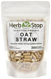 Organic Oat Straw Capsules Bulk Bag