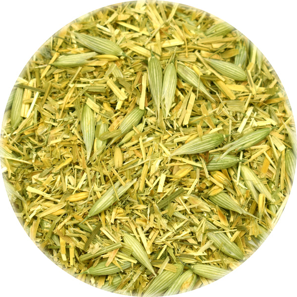 Organic Oat Straw & Tops Tea Bulk Loose Herbs