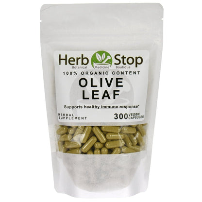 Olive Leaf Capsules Bag
