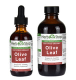 Organic Olive Leaf Liquid Herbal Extract Bottles