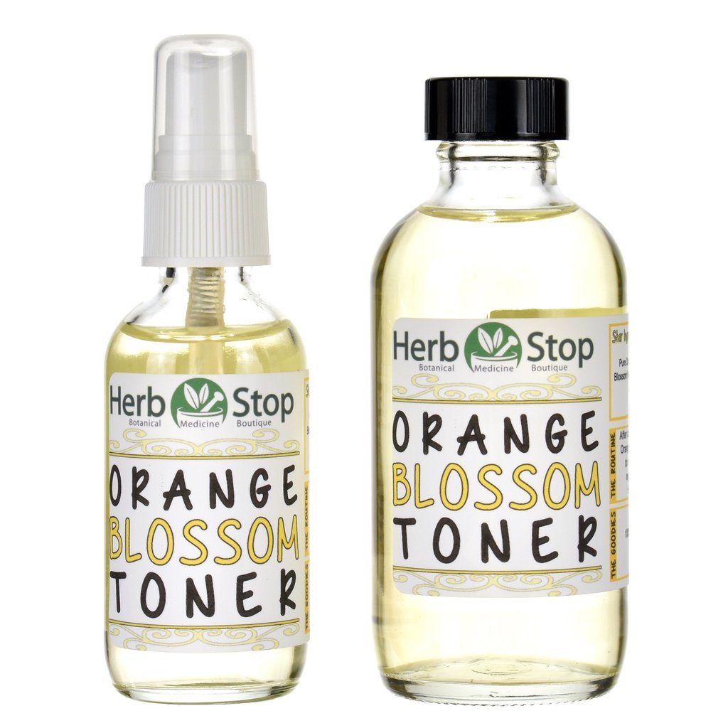 Orange Blossom Toner Bottles