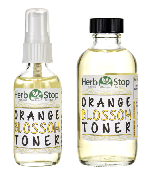 Orange Blossom Toner Bottles
