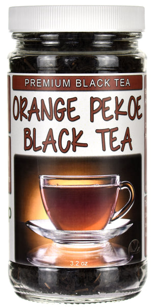 Organic Orange Pekoe Black Tea Jar