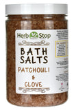 Patchouli & Clove Bath Salts Jar