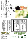 Pea Protein Powder Label