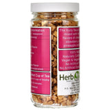 Peach Champagne Herb & Fruit Tea Jar back