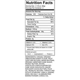 Peanut Butter Chocolate Chip Cookie - Nutritional Facts