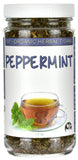 Organic Peppermint Herbal Tea Jar