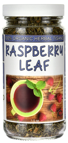 Organic Red Raspberry Leaf Tea Jar