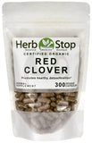 Organic Red Clover Capsules Bulk Bag