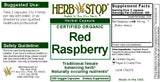 Red Raspberry Capsules Label