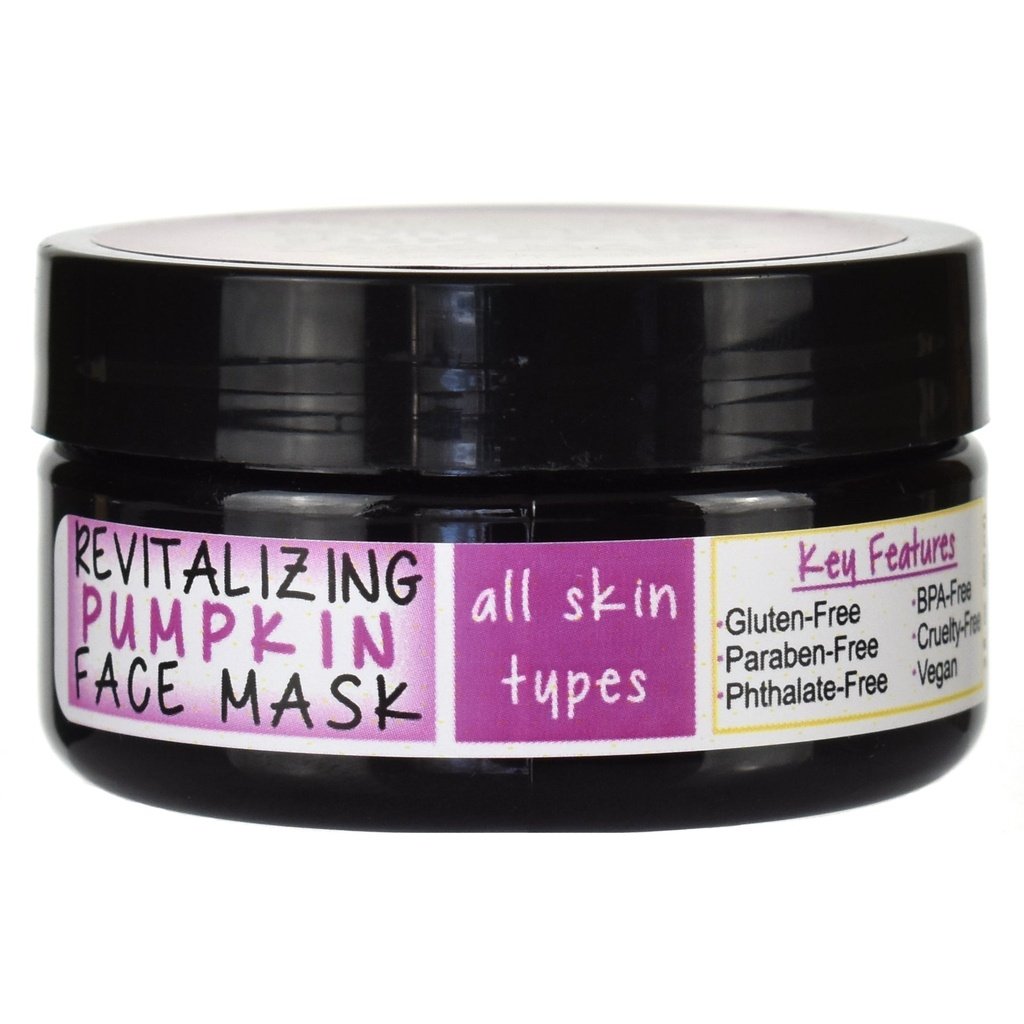 Revitalizing Pumpkin Face Mask Side of Jar