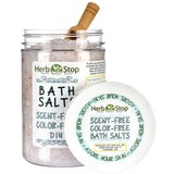 Scent & Color Free Bath Salts Jar
