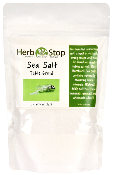 Bulk Sea Salt Table Grind Bag